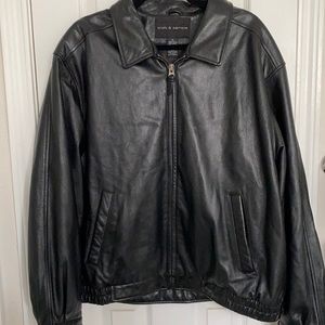 Black Leather Men’s Jacket